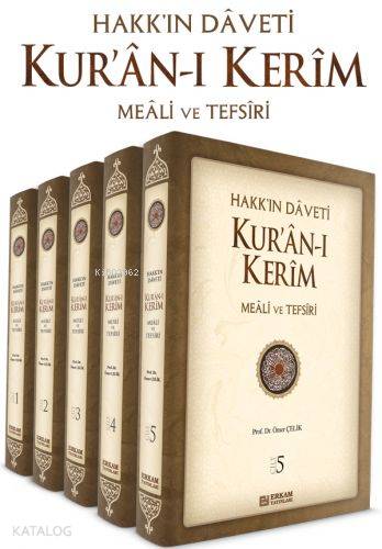 Hakk'ın Daveti Kur'an-ı Kerim Meali Ve Tefsiri; 5 Kitap