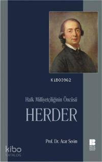Halk Milliyetçiliğinin Öncüsü Herder
