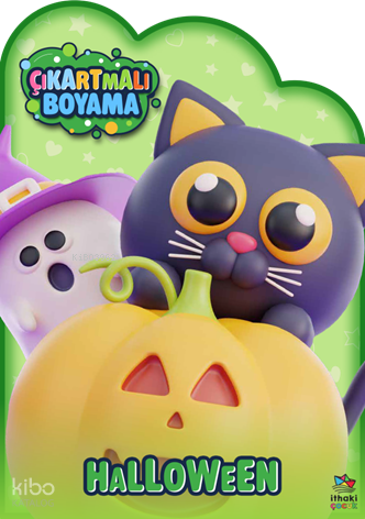 Halloween Zamanı – Çıkartmalı Boyama Kitabı | Kolektif | İthaki Çocuk 