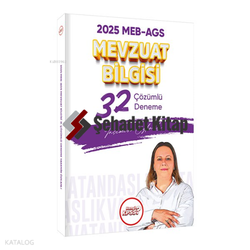 Hangi KPSS 2025 MEB-AGS Mevzuat Bilgisi Çözümlü 32 Deneme Sınavı