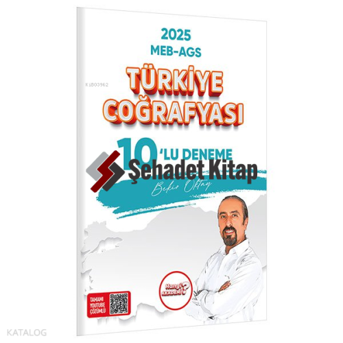 Hangi KPSS 2025 MEB-AGS Türkiye Coğrafyası Video Çözümlü 10 Deneme Sınavı