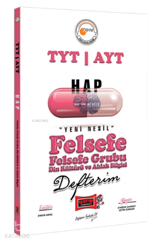 Hap TYT AYT Felsefe Defterim
