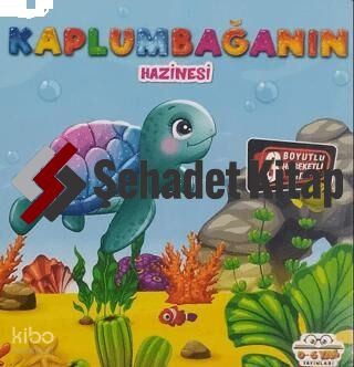 Hareketli Kitaplar Serisi- Kaplumbağanın Hazinesi | Kolektif | 0-6 Yaş