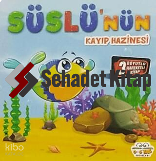 Hareketli Kitaplar Serisis - Süslü'nün Kayıp Hazinesi | Kolektif | 0-6