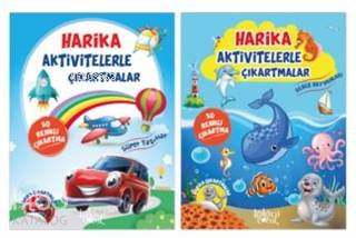Harika Aktivitelerle Çıkartmalar Seti (2 Kitap Takım)
