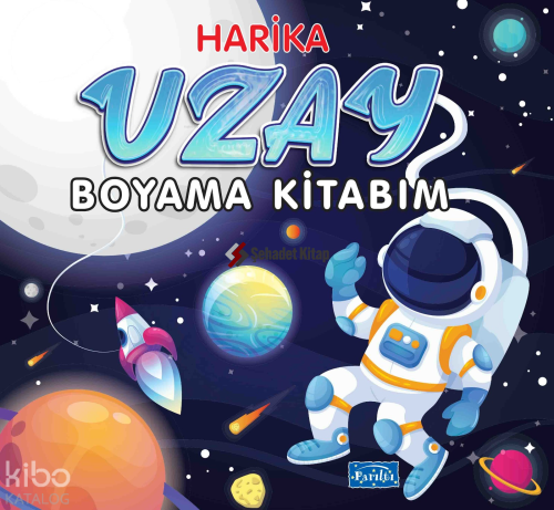 Harika Uzay Boyama Kitabım | Kolektif | Parıltı Yayıncılık
