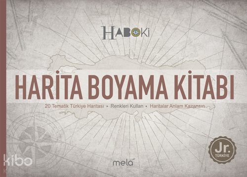 Harita Boyama Kitabı 20 Tematik Türkiye Haritası