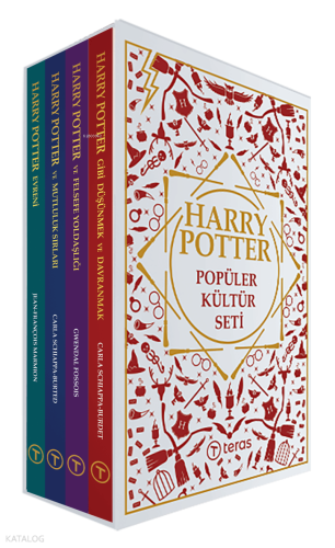 Harry Potter Popüler Kültür Seti (4 Kitap Takım - Kutulu)