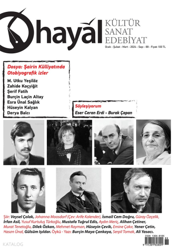 Hayal Kültür Sanat Edebiyat Dergisi Sayı 88