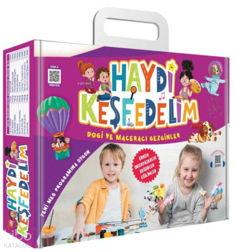 Haydi Keşfedelim Eğitim Seti | Kolektif | Minik Damla Yayınevi