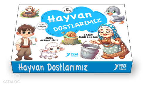 Hayvan Dostlarımız - 10 Kitap | Kolektif | Yuva Yayınları