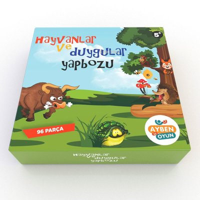 Hayvanlar Ve Duygular Yapbozu (96'lı)