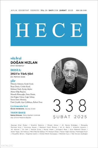 Hece Dergisi (Sayı: 338 - Şubat 2025) | Kolektif | Hece Yayınları