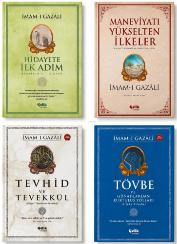 Hidayet ve Maneviyat Kitap Seti (4 Kitap) | İmam Gazali | Çelik Yayıne
