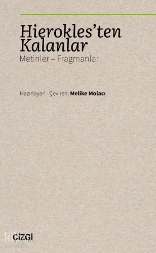 Hierokles'ten Kalanlar (Metinler - Fragmanlar)