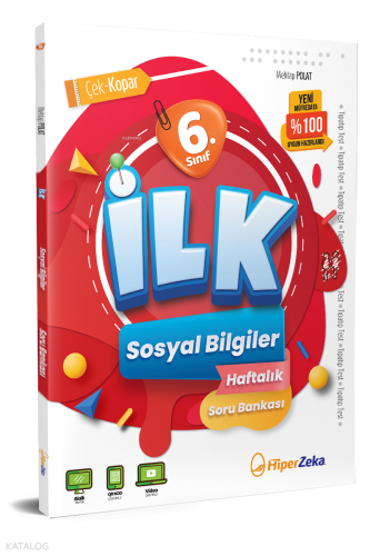 Hiper Zeka 2026 6. Sınıf İLK Sosyal Bilgiler Haftalık Soru Bankası