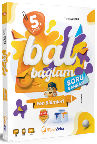 Hiper Zeka 5. Sınıf Bal Bağlam Fen Bilimleri Soru Bankası | Yelda Akka