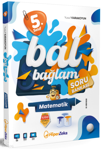 Hiper Zeka 5. Sınıf Bal Bağlam Matematik Soru Bankası