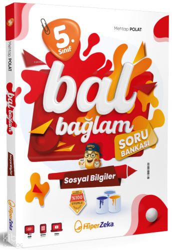 Hiper Zeka 5. Sınıf Bal Bağlam Sosyal Bilgiler Soru Bankası | Mehtap P