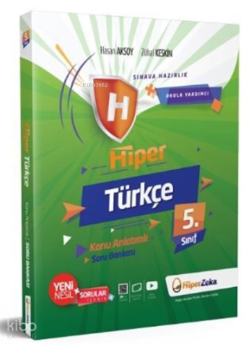 Hiper Zeka 5. Sınıf Hiper Türkçe Konu Anlatımlı & Soru Bankası | Kolek