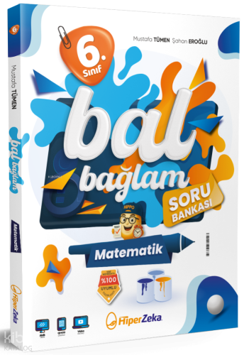Hiper Zeka 6. Sınıf Bal Bağlam Matematik Soru Bankası | Mustafa Tümen 