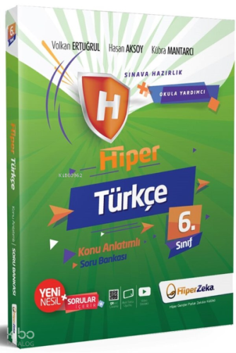 Hiper Zeka 6. Sınıf Hiper Türkçe Konu Anlatımlı & Soru Bankası | Kolek