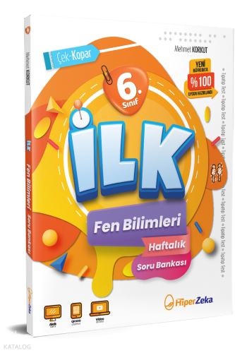 Hiper Zeka 6. Sınıf İlk Fen Bilimleri Soru Bankası | Mehmet Korkut | H