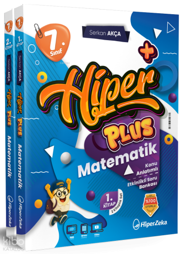 Hiper Zeka 7. Sınıf Hiper Plus Matematik Konu Anlatımlı & Soru Bankası
