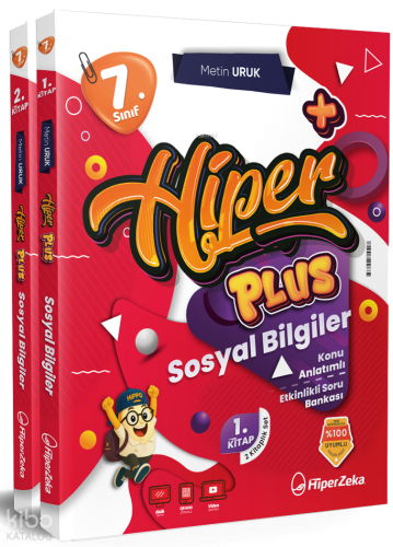 Hiper Zeka 7. Sınıf Hiper Plus Sosyal Bilgiler Konu Anlatımlı & Soru Bankası