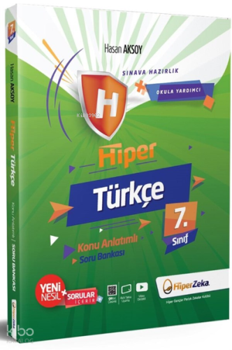 Hiper Zeka 7. Sınıf Hiper Türkçe Konu Anlatımlı & Soru Bankası | Kolek