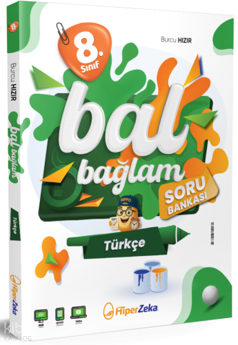 Hiper Zeka 8. Sınıf Bal Bağlam Türkçe Soru Bankası