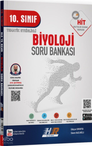 Hız ve Renk 10. Sınıf Biyoloji HİT Soru Bankası | Kolektif | Hız ve Re