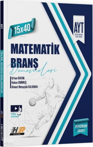 Hız ve Renk AYT Matematik 15 x 40 Denemeleri