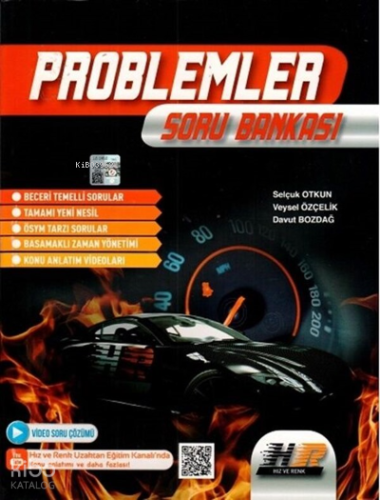 Hız ve Renk Problemler Soru Bankası | Kolektif | Hız ve Renk Yayınları