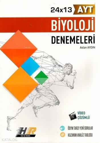 Hız ve Renk Yayınları AYT Biyoloji 24x13 Denemeleri Hız ve Renk | | Hı