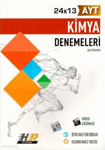 Hız ve Renk Yayınları AYT Kimya 24x13 Denemeleri Hız ve Renk | | Hız v