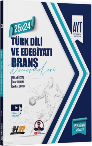 Hız ve Renk Yayınları AYT Türk Dili ve Edebiyatı 25 x 24 Denemeleri | 