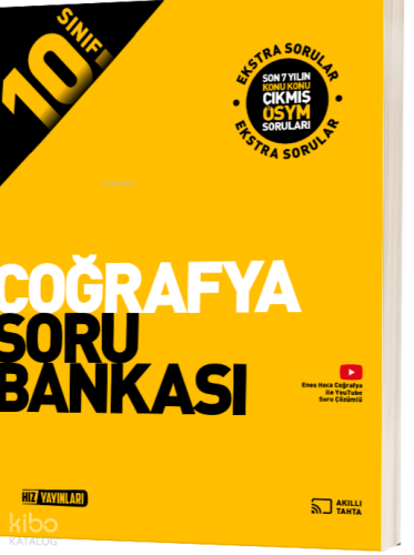 Hız Yayınları 10. Sınıf Coğrafya Soru Bankası | Kolektif | Hız Yayınla