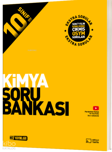 Hız Yayınları 10. Sınıf Kimya Soru Bankası | Kolektif | Hız Yayınları 