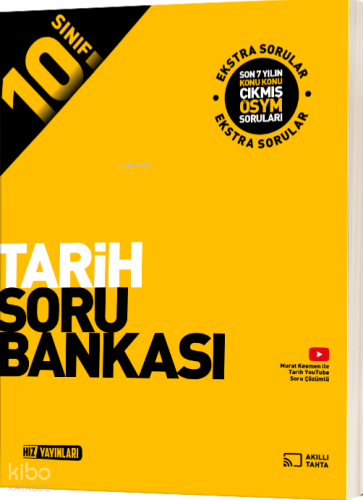 Hız Yayınları 10. Sınıf Tarih Soru Bankası