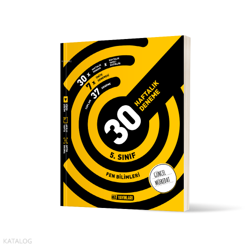 Hız Yayınları 5.Sınıf Fen Bilimleri Haftalık Deneme