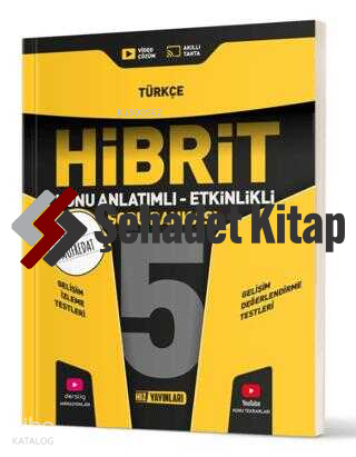 Hız Yayınları 5. Sınıf Hibrit Türkçe Soru Bankası | Kolektif | Hız Yay