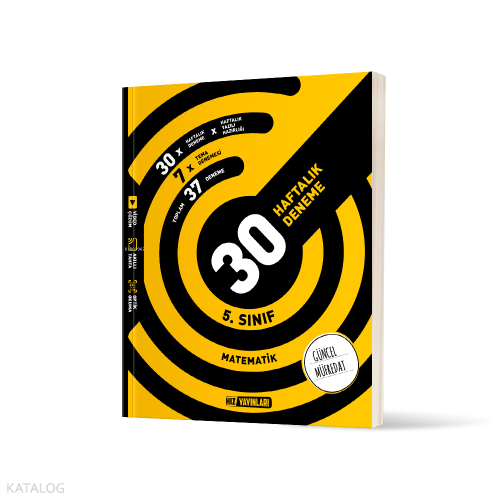Hız Yayınları 5. Sınıf Matematik Haftalık Deneme