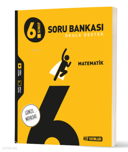 Hız Yayınları 6. Sınıf Matematık Soru Bankası | Kolektif | Hız Yayınla