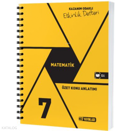 Hız Yayınları 7. Sınıf Matematik Etkinlik Defteri | Kolektif | Hız Yay