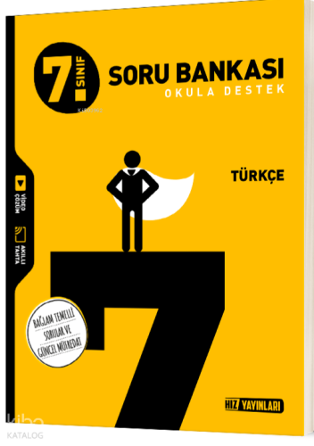 Hız Yayınları 7. Sınıf Türkçe Soru Bankası | Kolektif | Hız Yayınları 