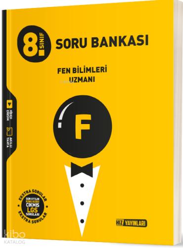 Hız Yayınları 8. Sınıf Fen Bilimleri Uzmanı Soru Bankası | Kolektif | 