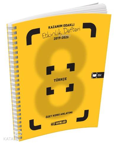 Hız Yayınları 8. Sınıf LGS Türkçe Özet Konu Anlatımı Hız | Komisyon | 