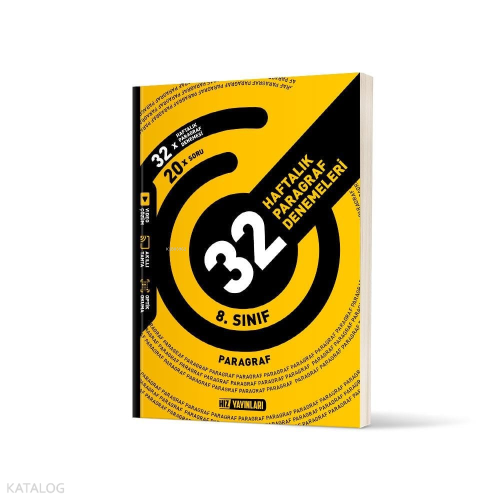 Hız Yayınları 8. Sınıf Paragraf Haftalık Deneme | Kolektif | Hız Yayın