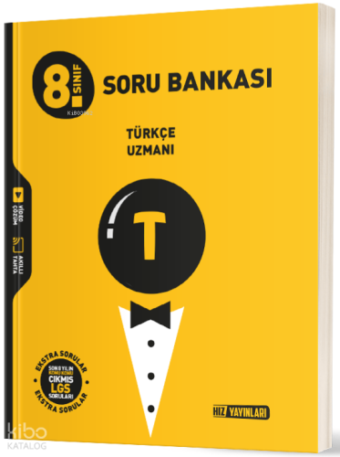 Hız Yayınları 8. Sınıf Türkçe Uzmanı Soru Bankası | Kolektif | Hız Yay